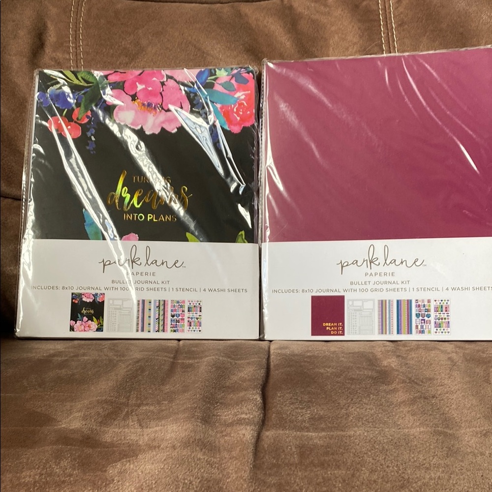 Park Lane Bullet Journal Kit with Stencils and Washi Sheets
